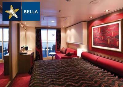 MSC Poesia - Dış Kabin Balkonlu Bella (B1)