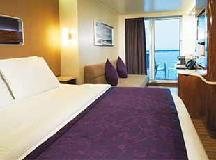 Norwegian Getaway - Aft-Facing Mini Suite with Balcony (M1)