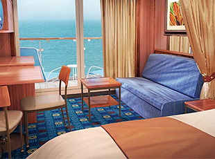 Norwegian Star - Mid-Ship Mini Suite with Balcony (MA)