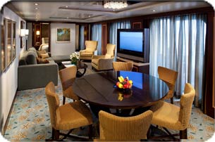 Harmony of the Seas - Presidential Aile Suit balcony (PS)