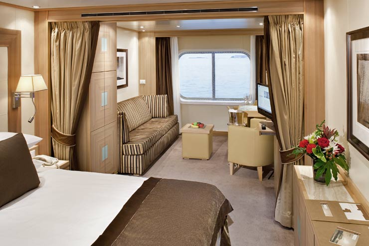 Seabourn Quest - Okyanus Manzaralı Suit (A)