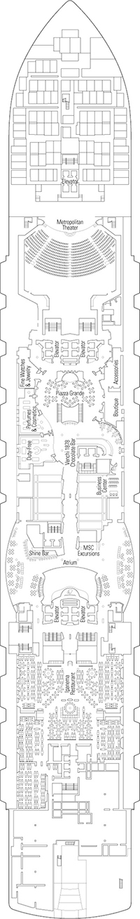 MSC Seaside - Copacabana Deck