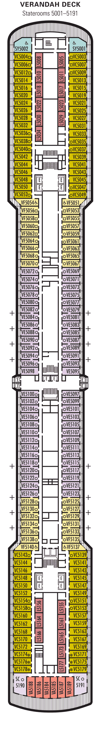 Zuiderdam - Verandah Deck