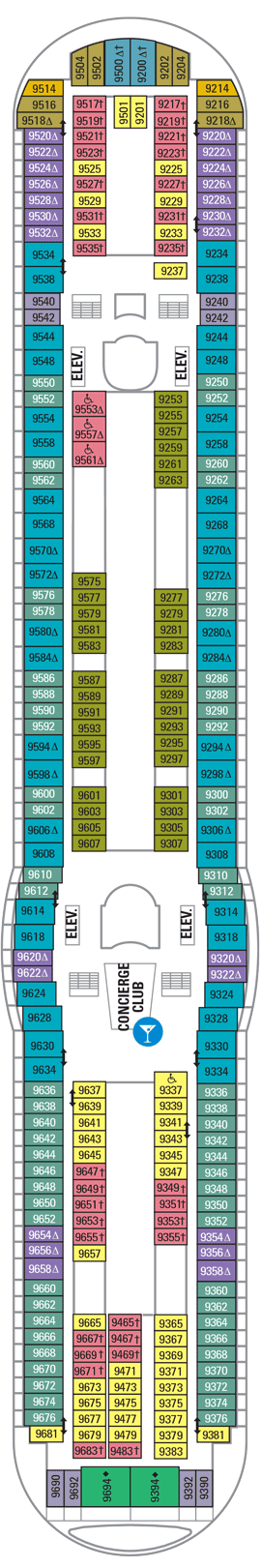 Navigator of the Seas - Deck Nine