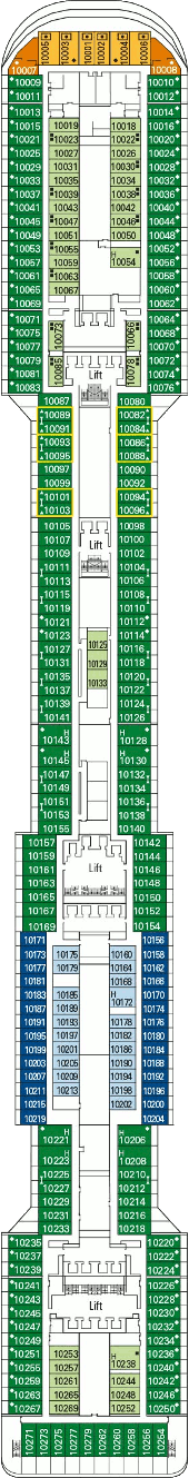 MSC Preziosa - Tormalina Deck