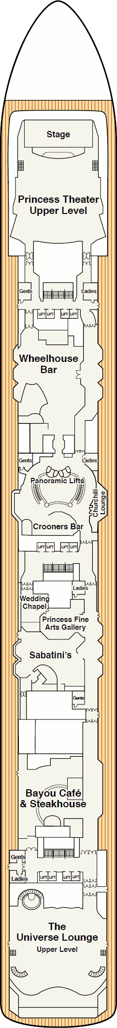 Coral Princess - Promenade Deck