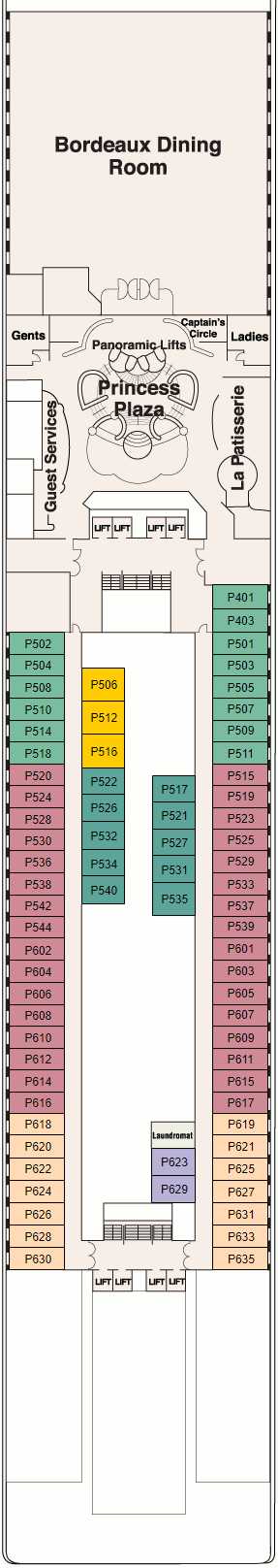 Island Princess - Plaza Deck