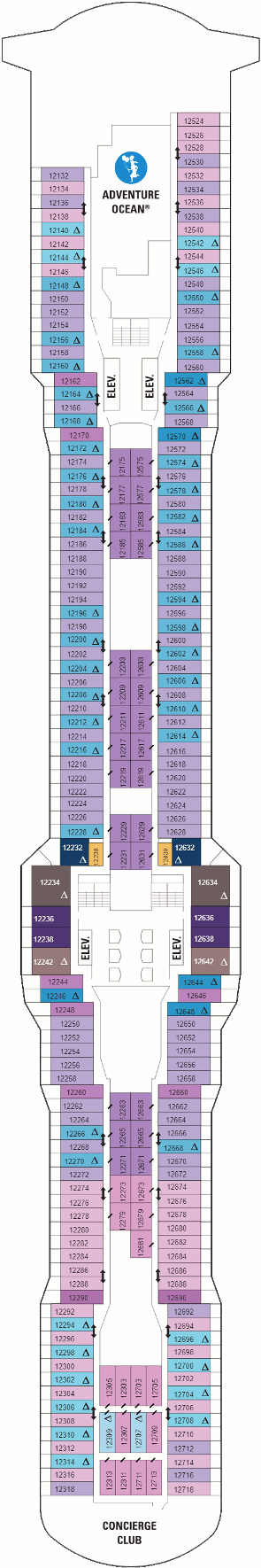 Quantum of the Seas - Deck Twelve