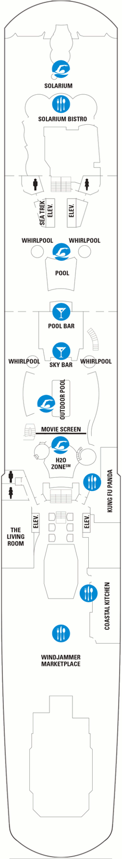 Quantum of the Seas - Deck Fourteen