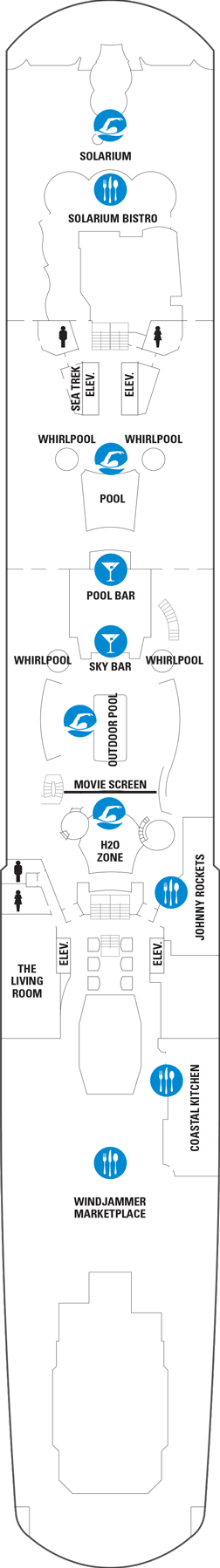 Anthem of the Seas - Deck Fourteen