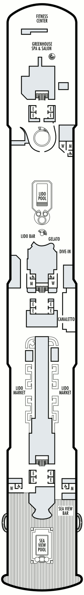 Koningsdam - Lido Deck