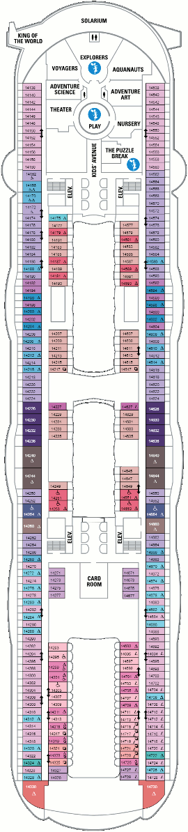 Harmony of the Seas - Deck Fourteen