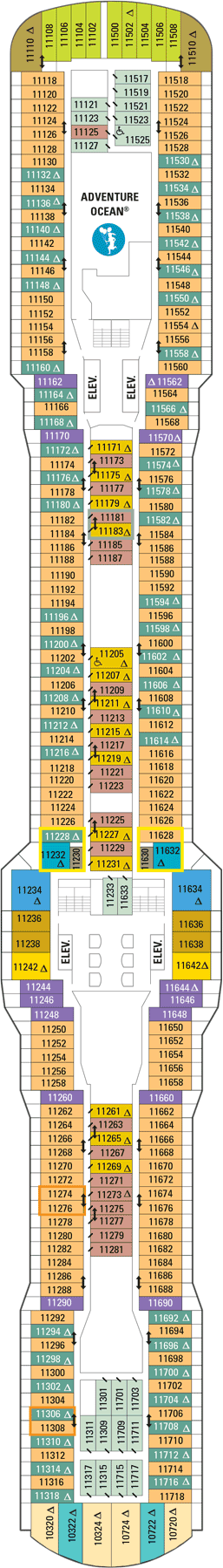 Ovation of the Seas - Deck Eleven