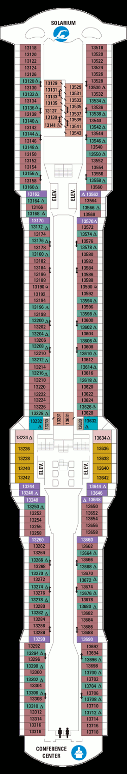 Ovation of the Seas - Deck Thirteen