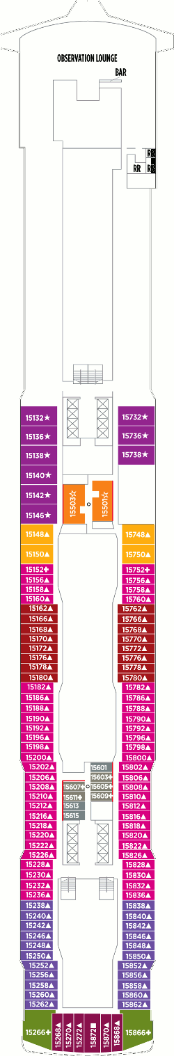 Norwegian Joy - Deck Fifteen