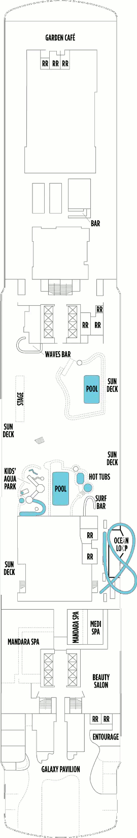 Norwegian Joy - Deck Sixteen