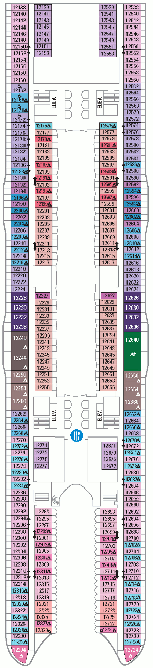 Symphony of the Seas - Deck Twelve