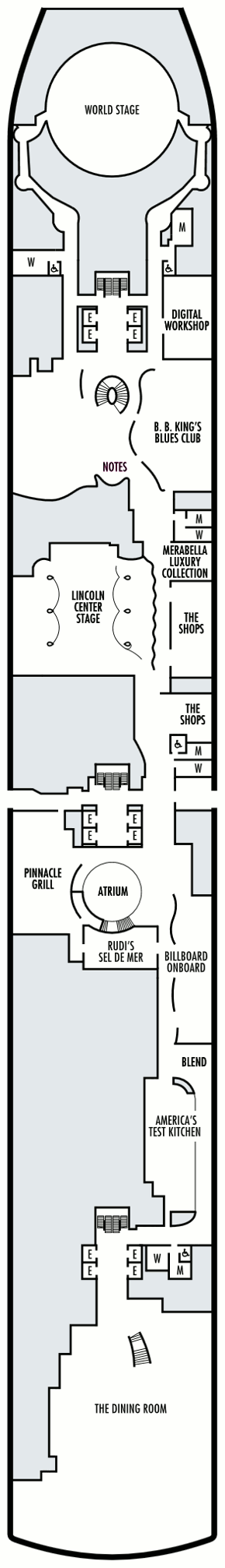 Nieuw Amsterdam - Plaza Deck