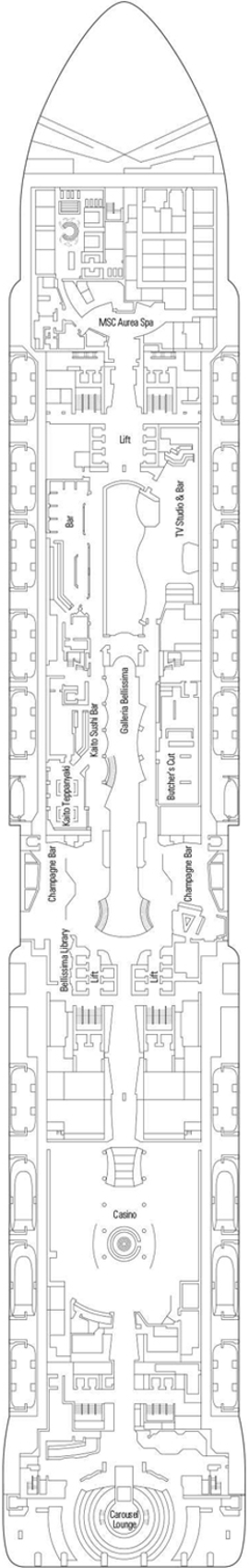 MSC Grandiosa - Deck Seven