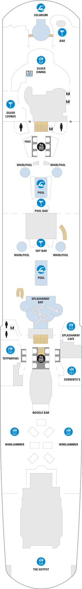 Spectrum Of The Seas - Deck Fourteen