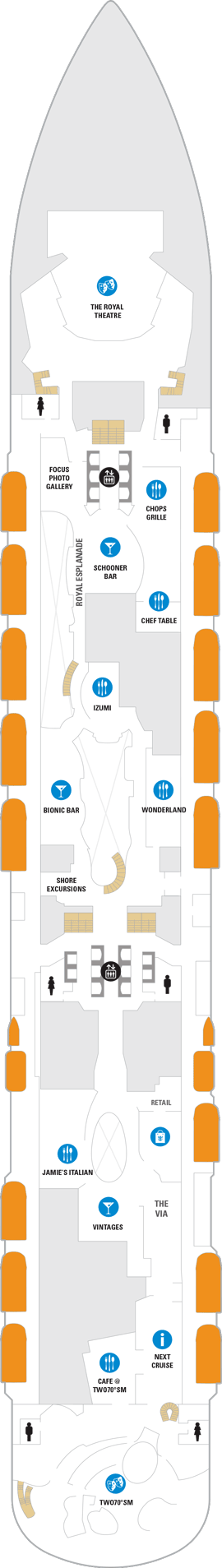 Spectrum Of The Seas - Deck Five