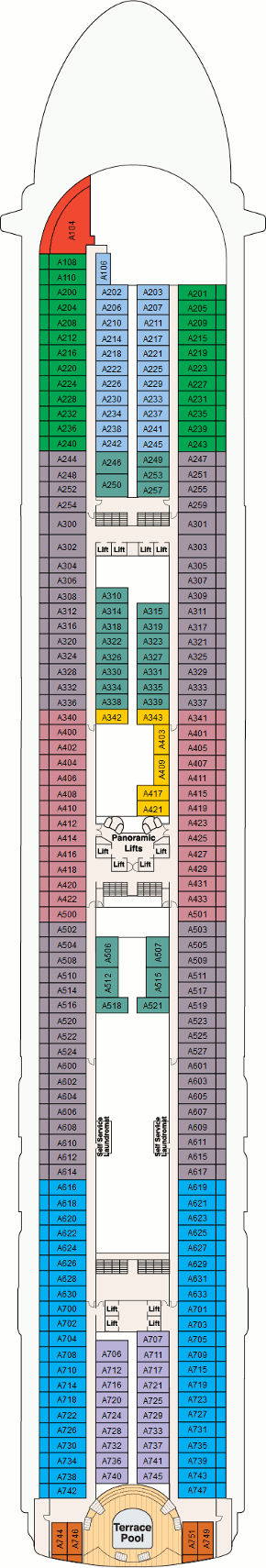 Sapphire Princess - Aloha Deck