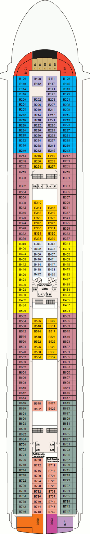 Sapphire Princess - Baja Deck