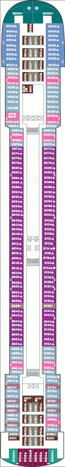 Pride of America - Deck Eight