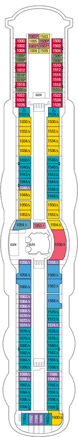 Jewel of the Seas - Deck Ten