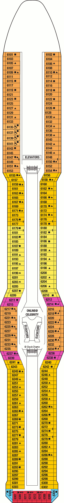 Celebrity Equinox - Deck 6