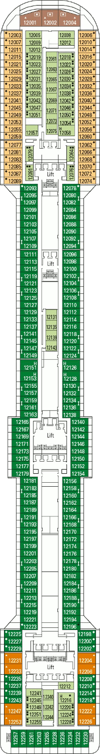 MSC Splendida - De Chirico Deck