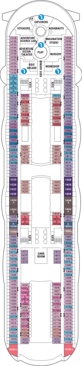 Oasis of the Seas - Deck 14