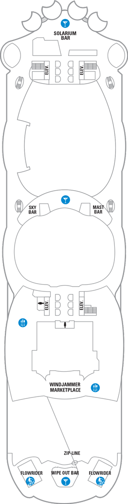 Allure of the Seas - Deck Sixteen