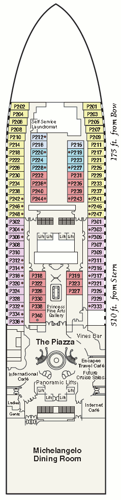 Crown Princess - Plaza