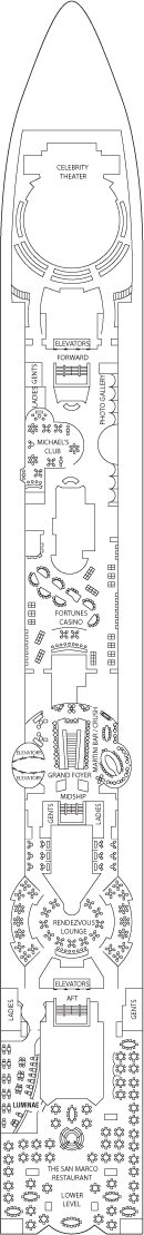 Celebrity Constellation - Deck 4