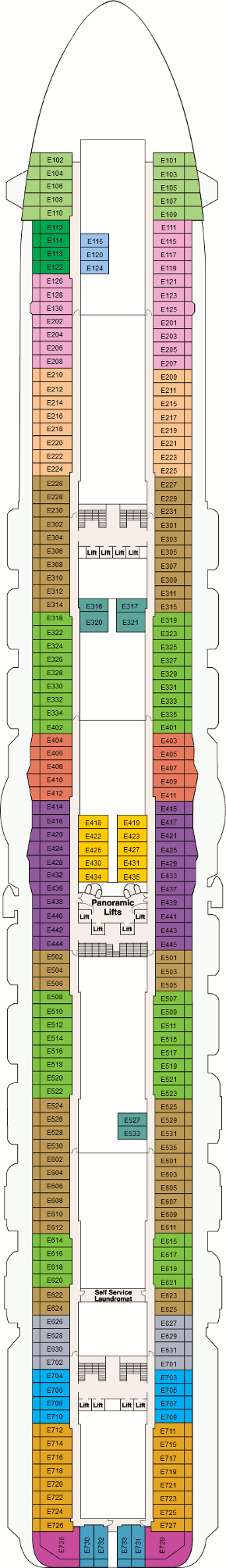 Royal Princess - Emerald Deck