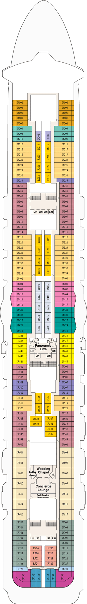 Royal Princess - Riviera Deck