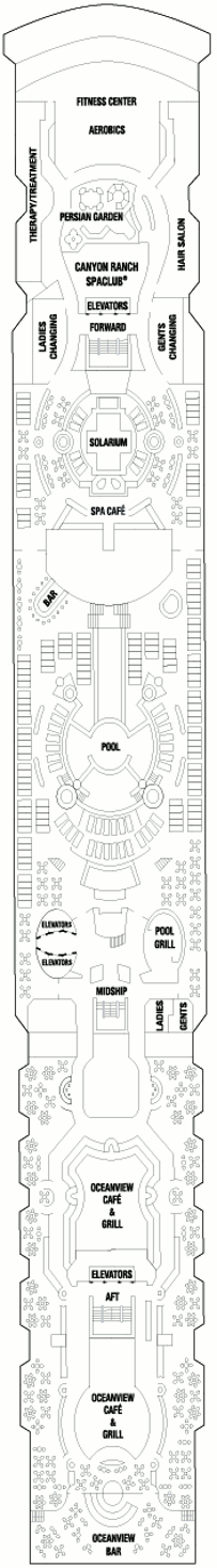 Celebrity Millennium - Deck 10