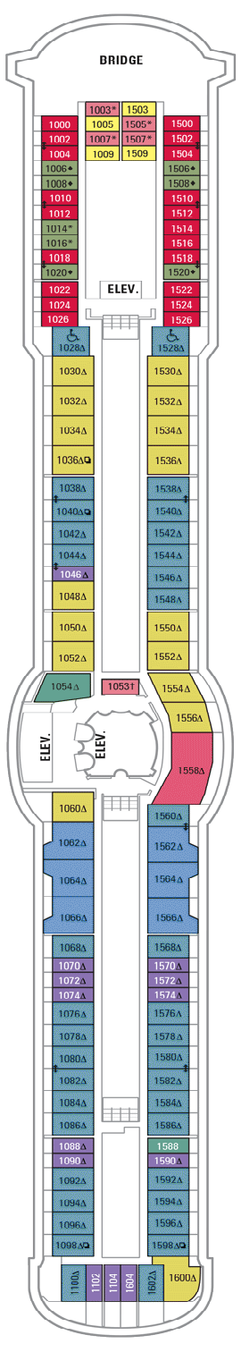 Brilliance of the Seas - Deck Ten