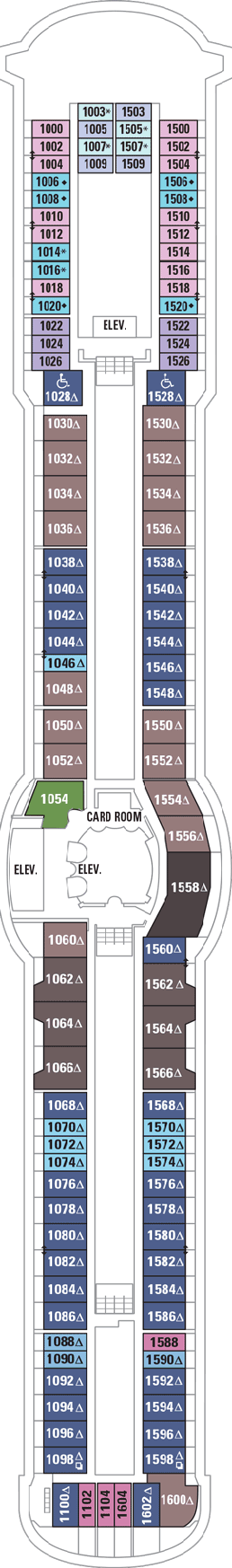 Radiance Of The Seas - Deck Ten