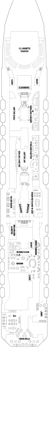 Celebrity Silhouette - Entertainment Deck