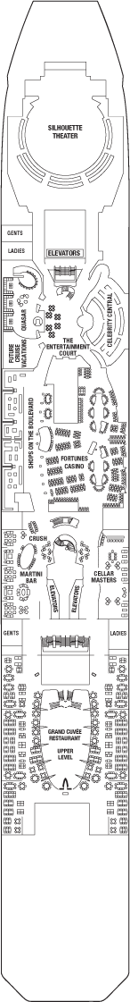 Celebrity Silhouette - Deck 4