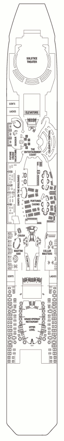 Celebrity Solstice - Deck 4