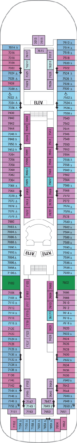 Vision of the Seas - Deck Seven