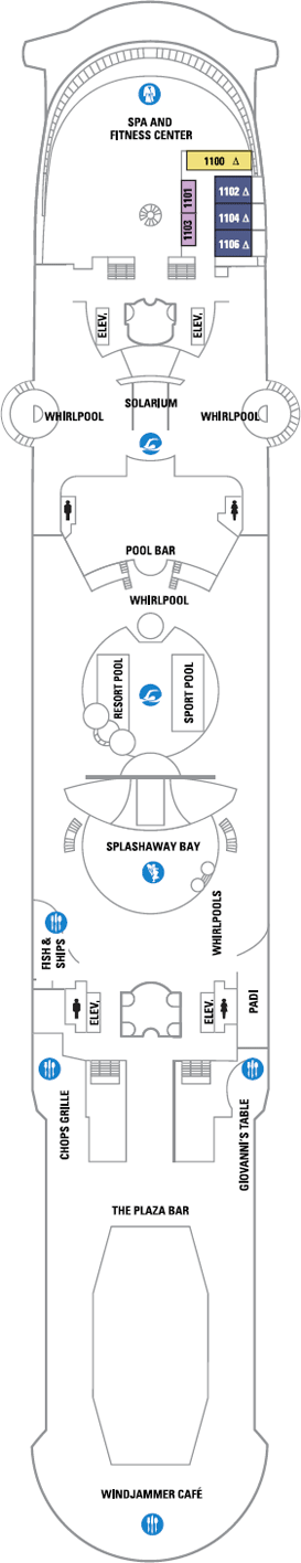 Independence of the Seas - Deck Eleven