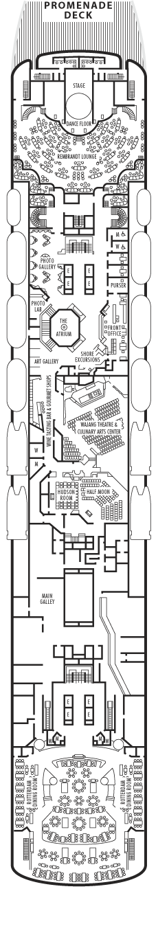 Maasdam - Promenade Deck