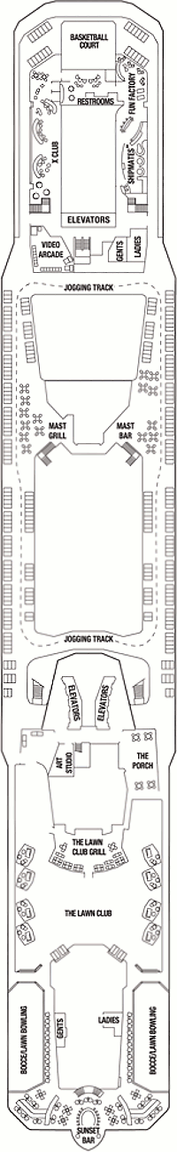 Celebrity Reflection - The Lawn Club