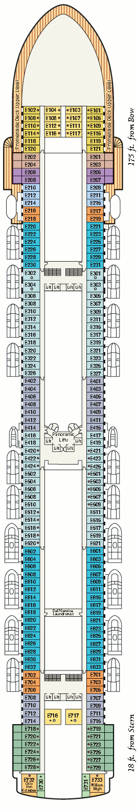 Grand Princess - Emerald Deck