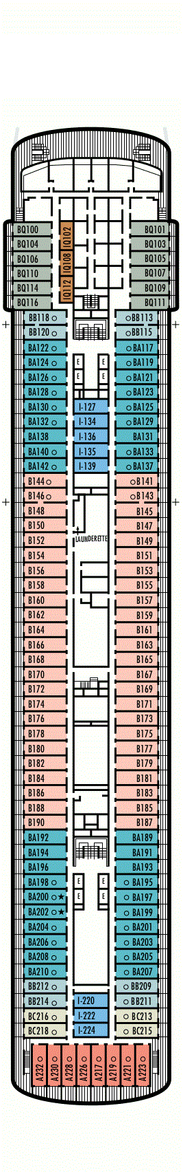 Veendam - Verandah Deck