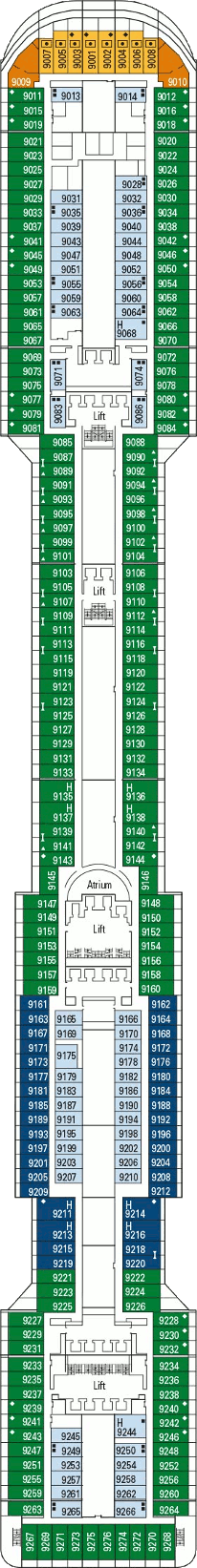 MSC Divina - Minerva Deck